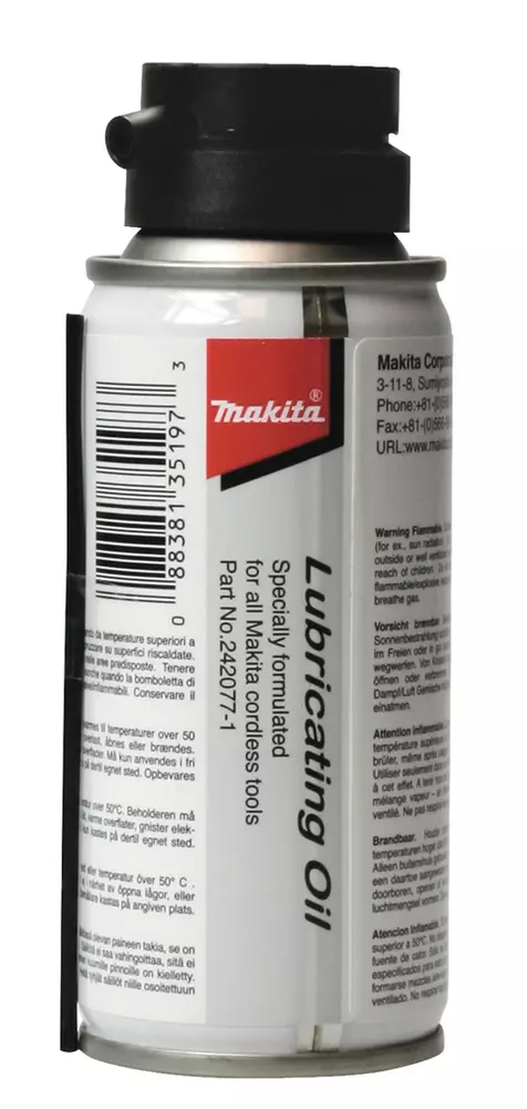 Aceite para clavadora de gas 100 ml MAKITA 242077-1