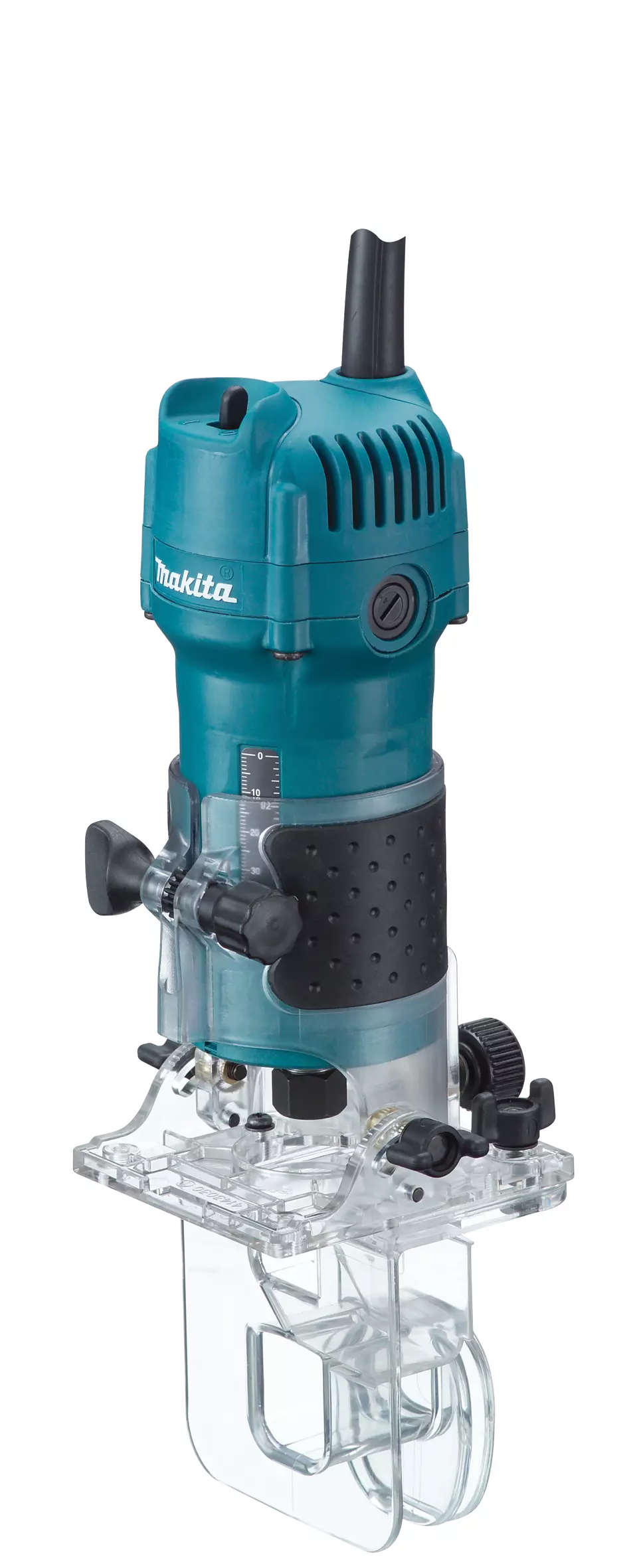 Fresadora de cantos 530W 6mm Base inclinable