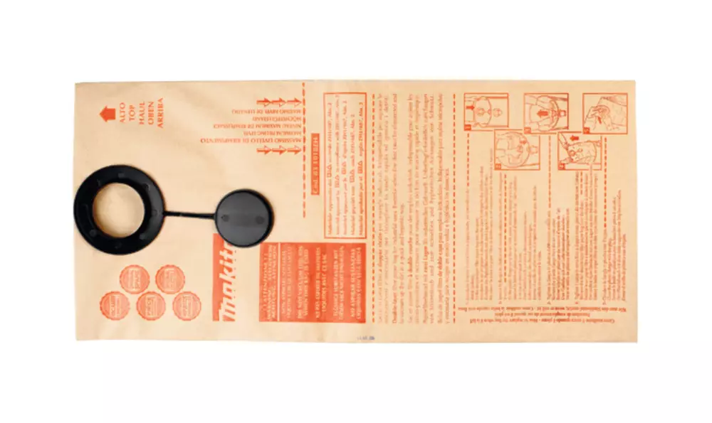 Bolsa de papel de filtro, 5 unidades MAKITA 83132BEK