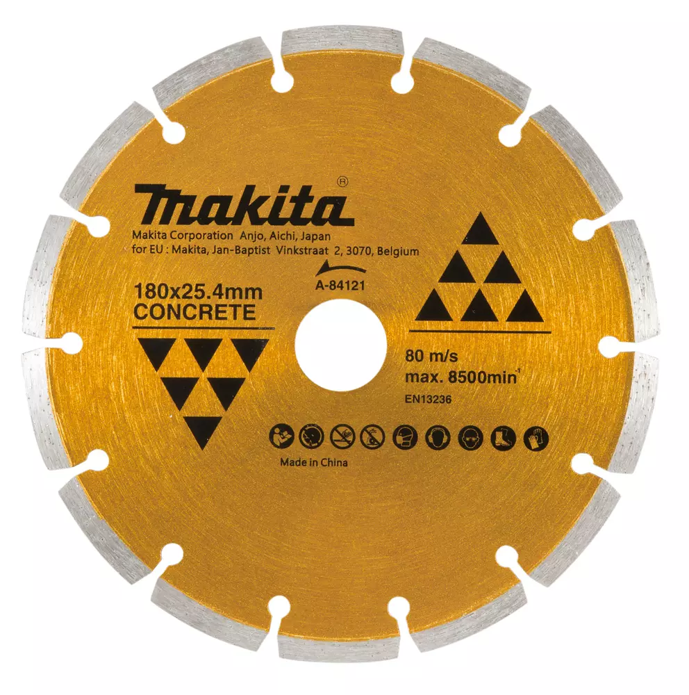 Disco de diamante 180 x 25,4 mm MAKITA A-84121