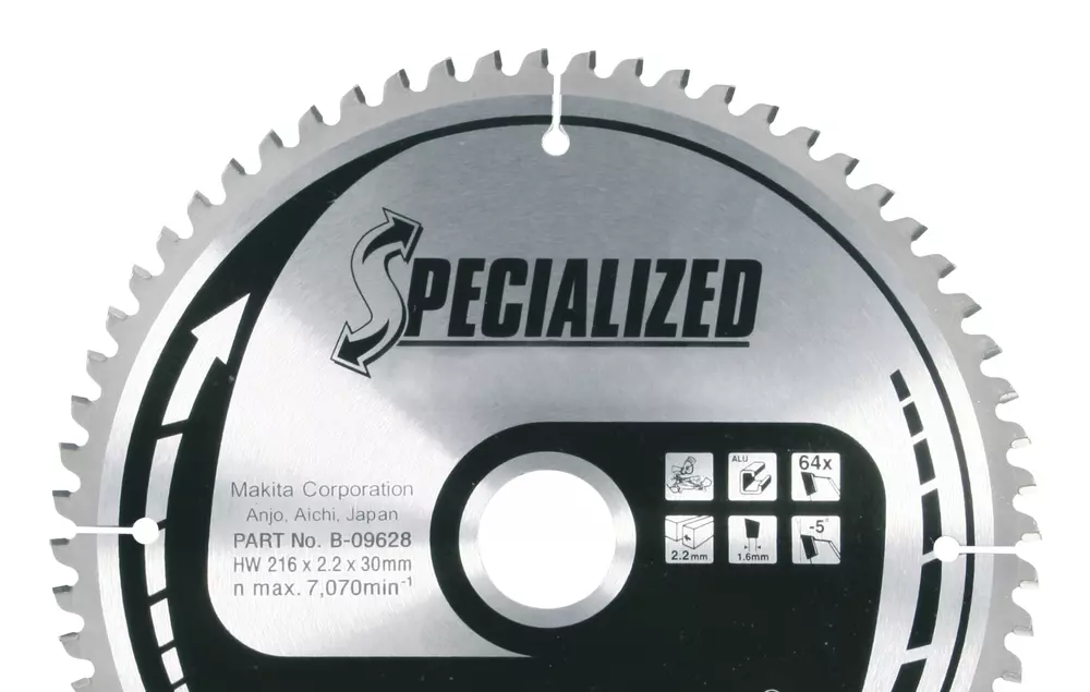 Disco sierra circular , Standard T.C.T, 305 x 25,4 mm, 76 D MAKITA A-87579