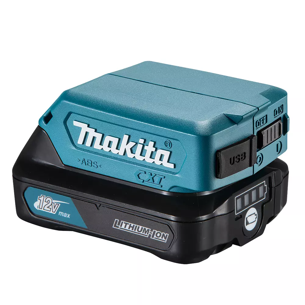 USB Adaptor CXT&reg;  10,8V- 12Vmax. MAKITA DEAADP08