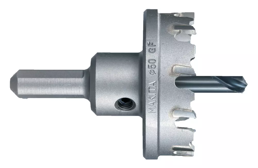 Broca TCT de corona 10 x 50 mm, HM MAKITA B-01046