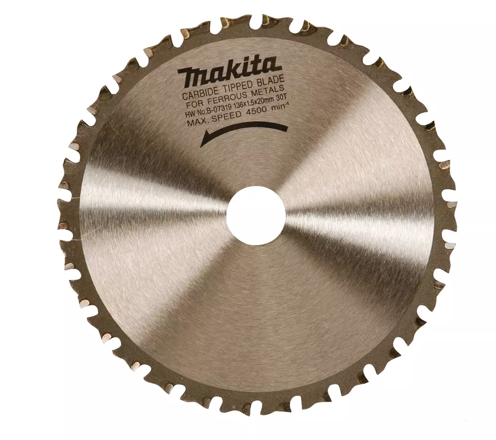 Disco sierra circular , Specialized T.C.T, 136 x 20 mm, 50 D MAKITA B-07325