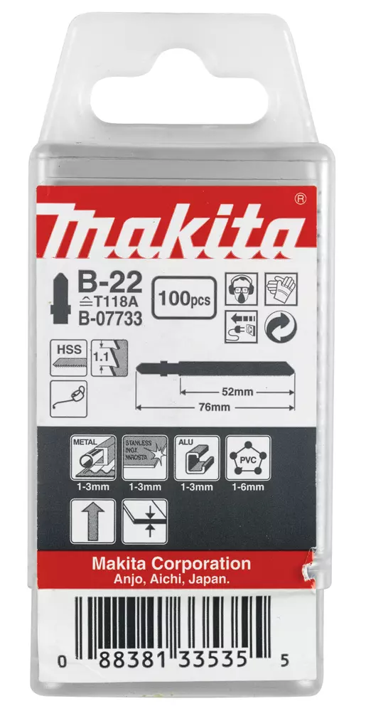 Sierra de calar 75 x 0,9 mm MAKITA B-07733