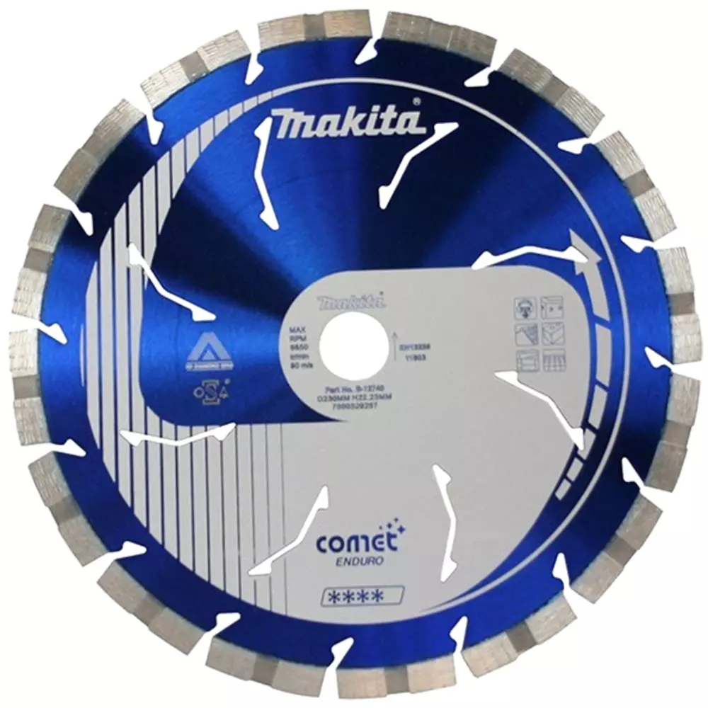 Disco de diamante Comet Cool Enduro, 115 mm MAKITA B-12728