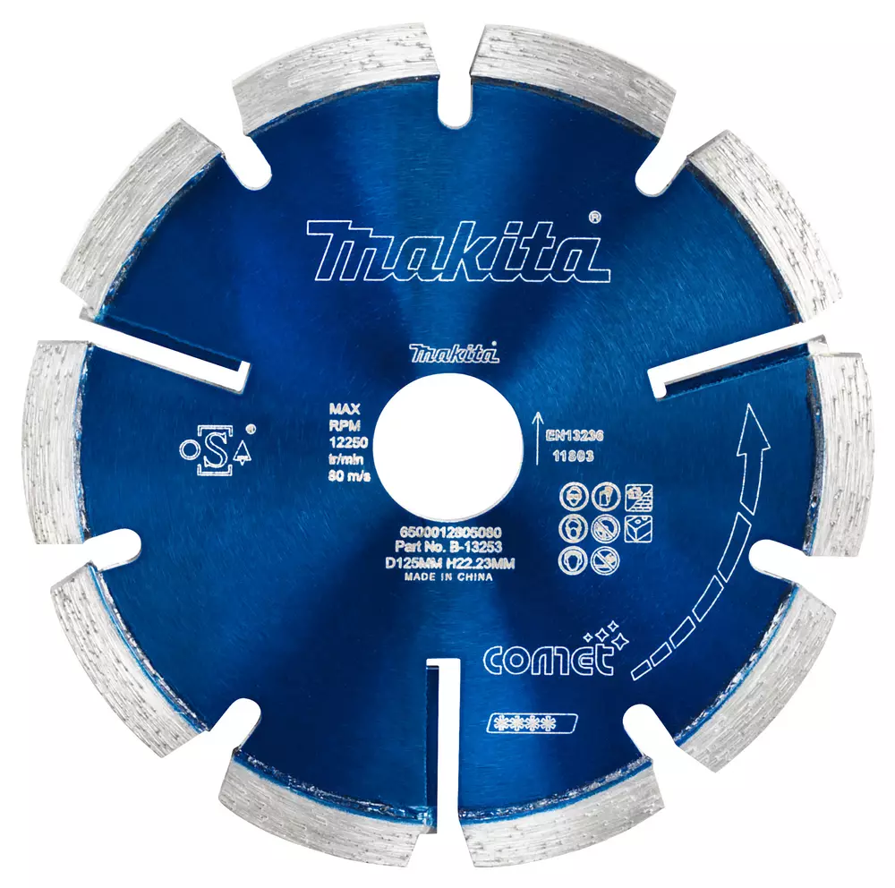 Disco de diamante Comet, 125 x 22,23 mm MAKITA B-13253
