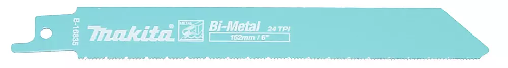 Hoja de sierra de sable,152 x 0,9 mm. MAKITA B-16835-2