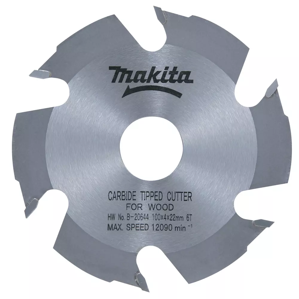 Disco T.C.T  100 x 22 mm, 6 D MAKITA B-20644