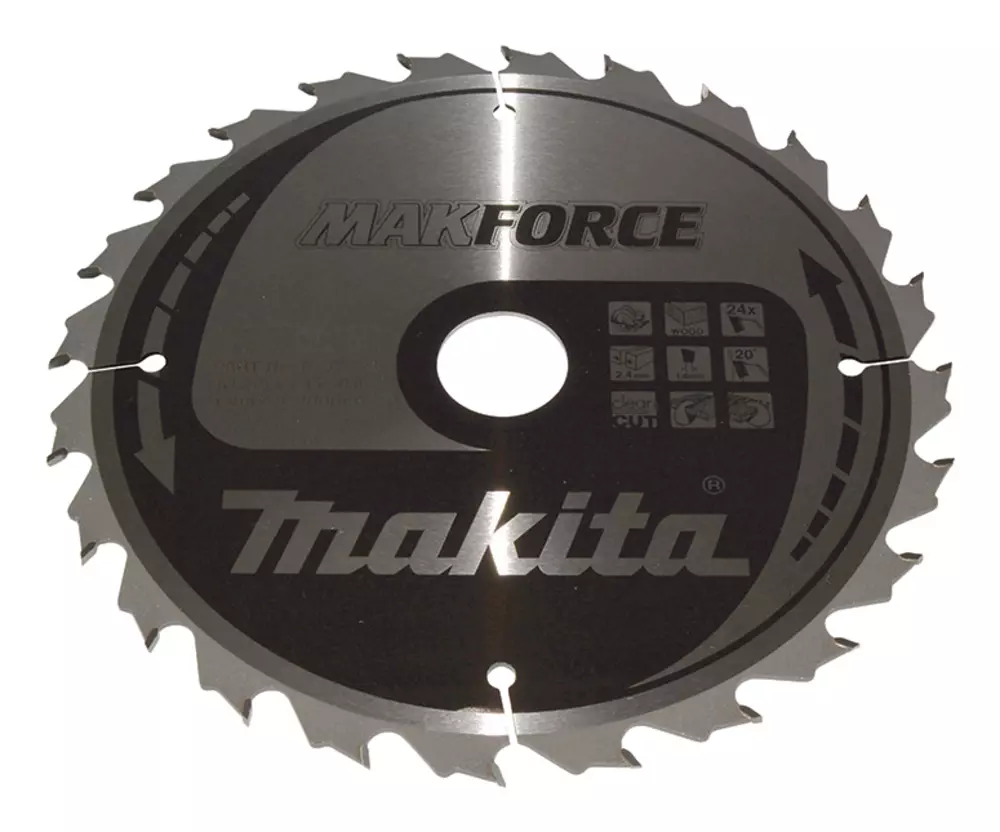 Disco sierra circular , Makparace T.C.T, 210 x 30 mm, 24 D MAKITA B-32253