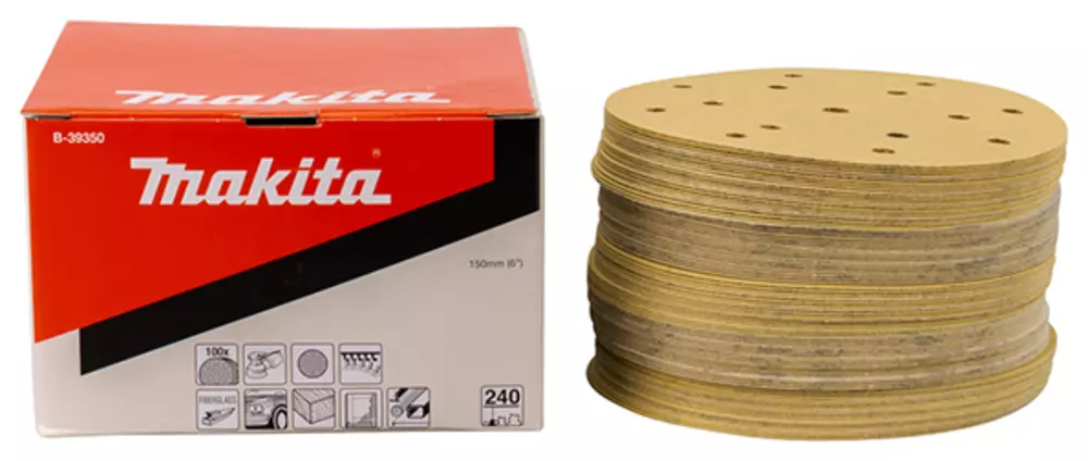 Disco de lijado 150 mm, K240 MAKITA B-39350