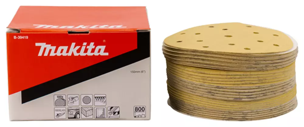 Disco de lijado 150 mm, K800 MAKITA B-39419