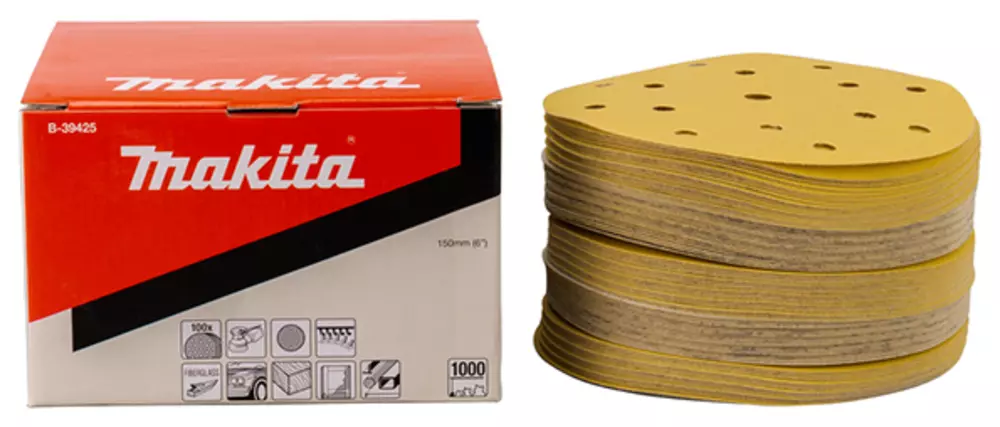 Disco de lijado 150 mm, K1000 MAKITA B-39425