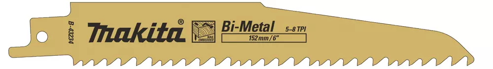 Sierra de sable  152 x 1,6 mm MAKITA B-43234