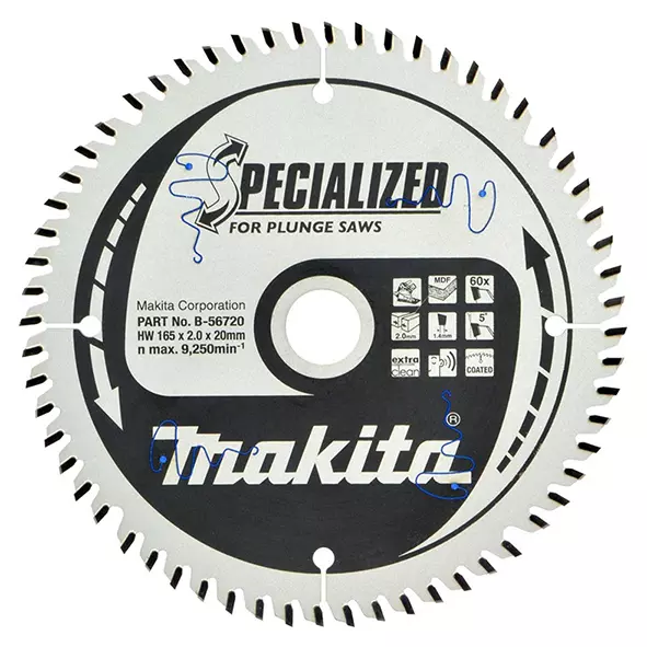 DISCO 165/20/60D TCT MDF