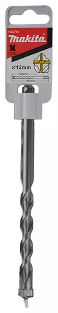 Broca de hormig&oacute;n para para SDS-PLUS 12 x 160 mm MAKITA B-62739