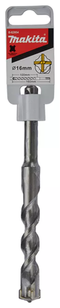 Broca de hormig&oacute;n para para SDS-PLUS 16 x 160 mm MAKITA B-62854