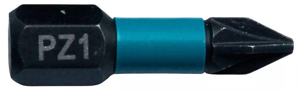 Punta Impact Black, PZ1, 25 mm, 2 pcs MAKITA B-63638