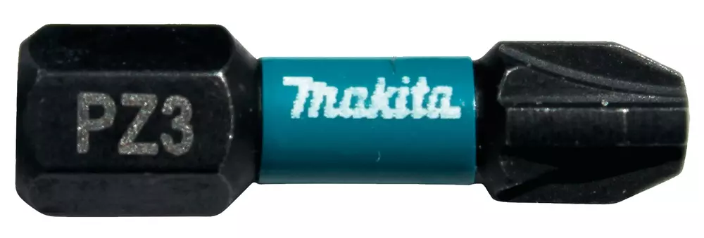 Punta Impact Black, PZ3, 25 mm, 2 pcs MAKITA B-63650
