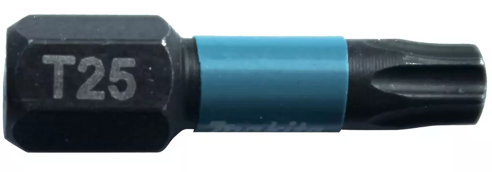 Punta Impact Black, T25, 25 mm, 2 pcs MAKITA B-63688
