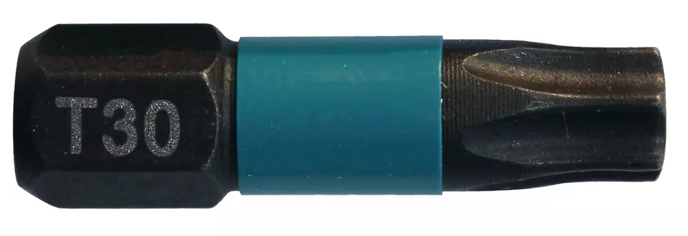 Punta Impact Black, T30, 25 mm, 2 pcs MAKITA B-63694