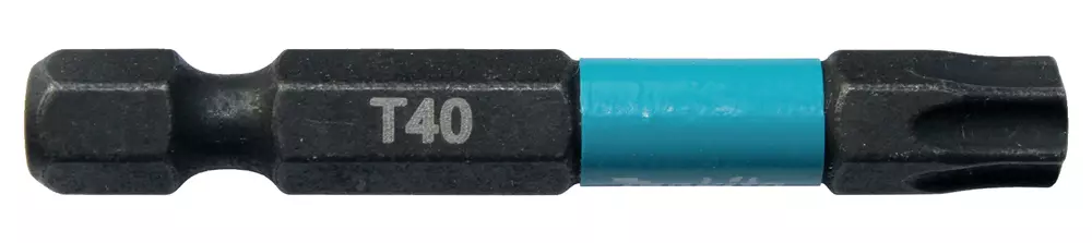 Punta Impact Black, T40, 50 mm, 2 pcs MAKITA B-63812