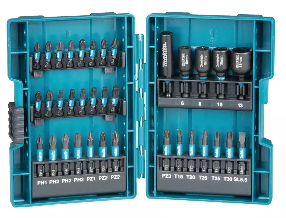 Estuche de puntas Impact Black, 35 pcs MAKITA B-66880