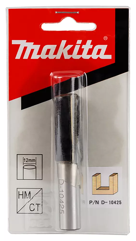 Fresa recta 16 x 12 x 35 mm MAKITA D-10425