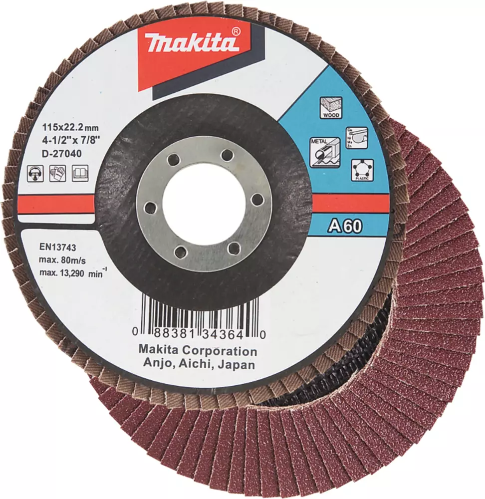 Disco de l&aacute;minas 180mm MAKITA D-27143