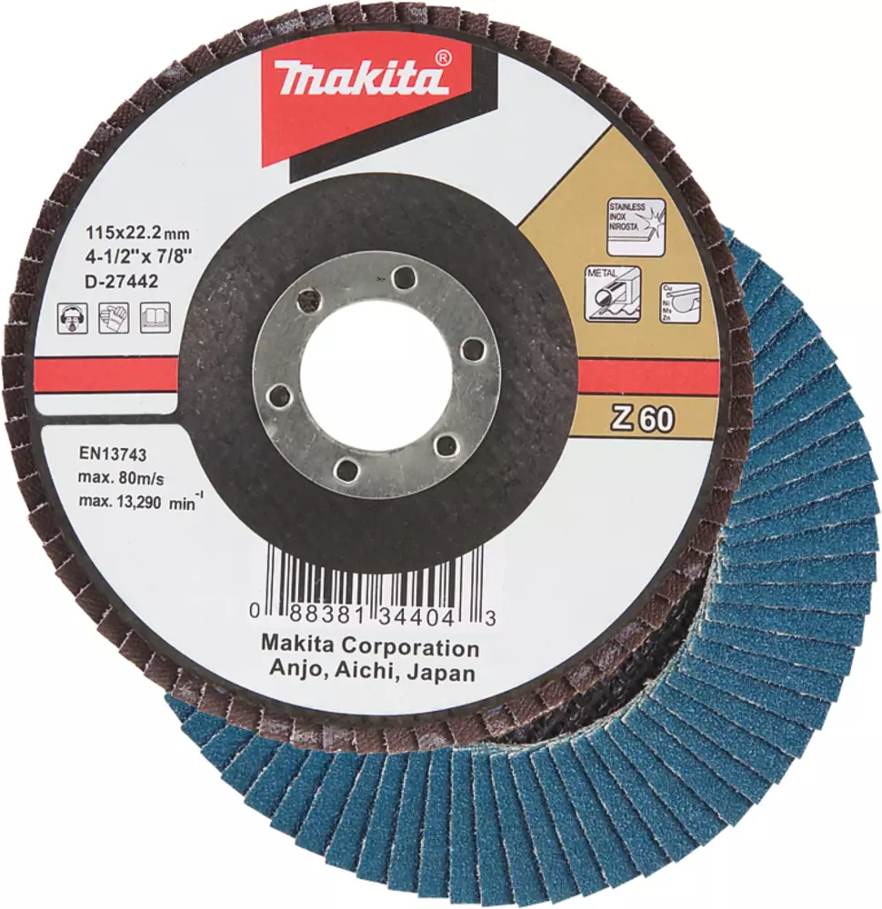 Disco de l&aacute;minas 180mm MAKITA D-27545