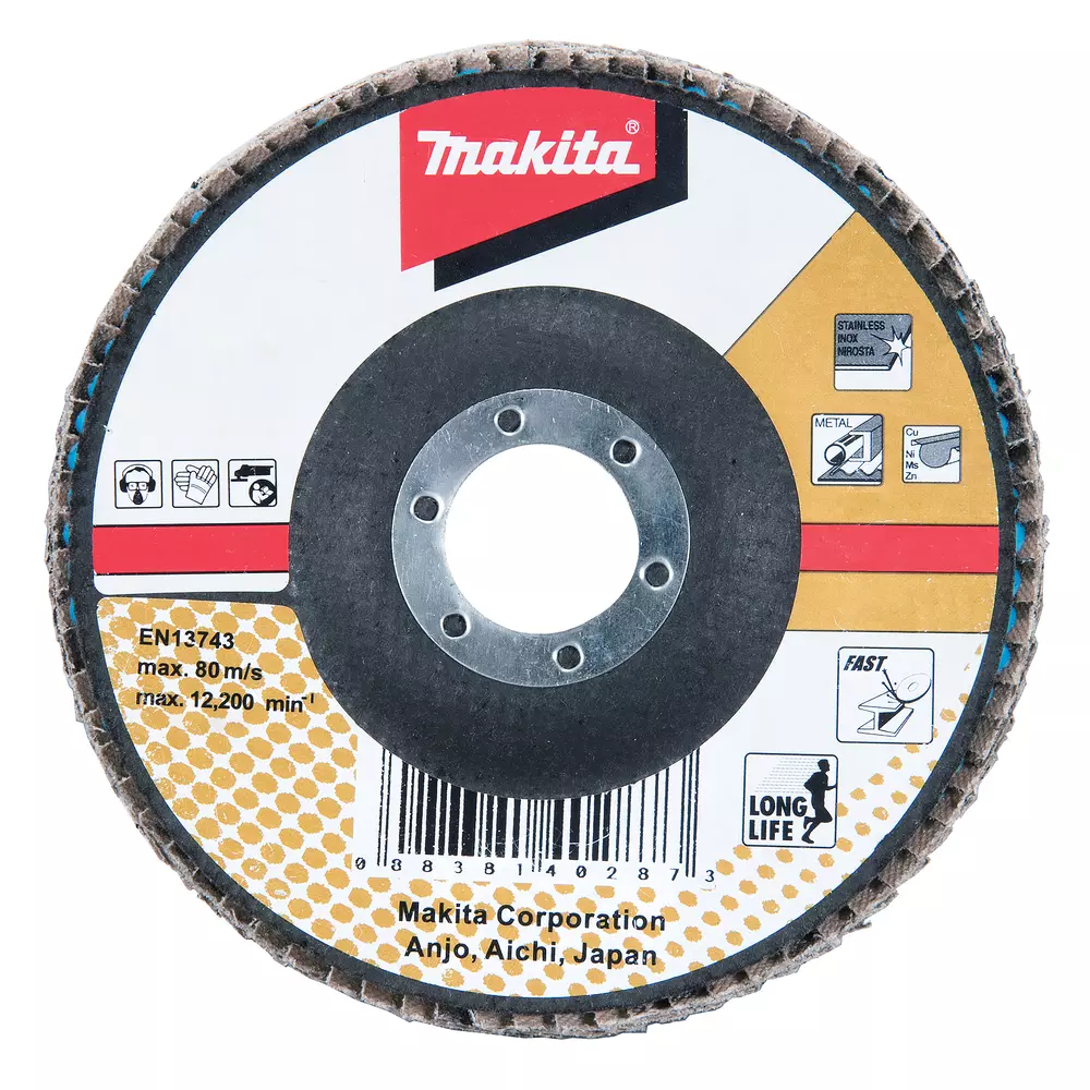 Disco de l&aacute;minas 180mm MAKITA D-27551