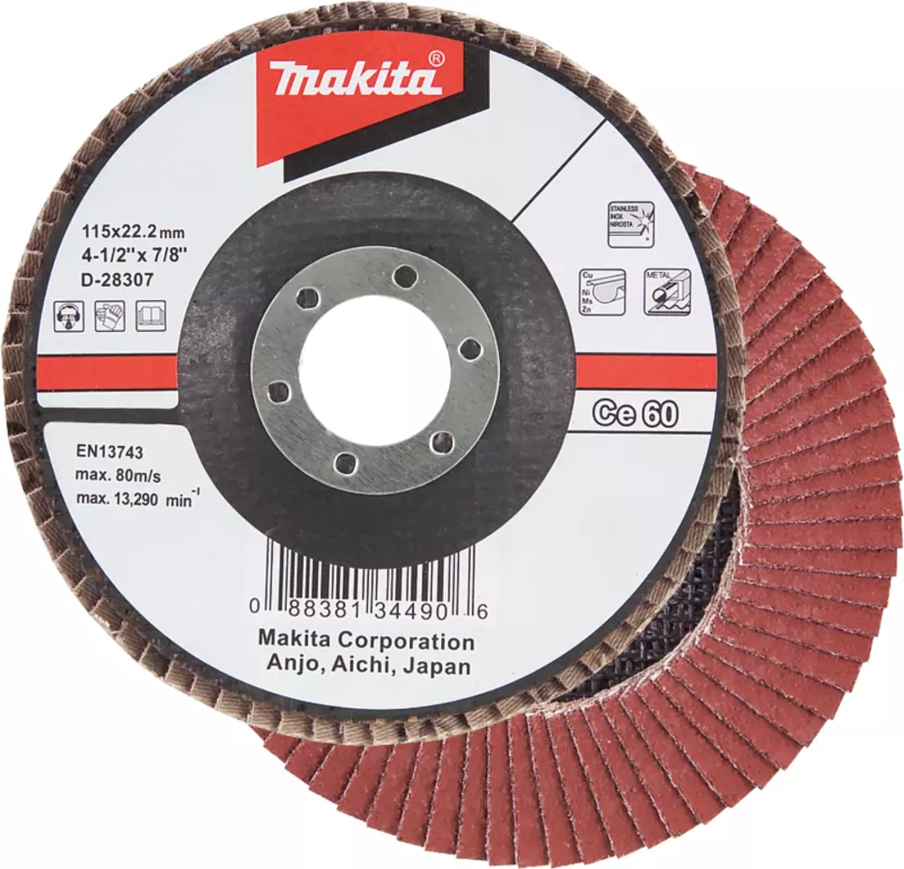 Disco de l&aacute;minas 180 mm, Ce60 MAKITA D-28385