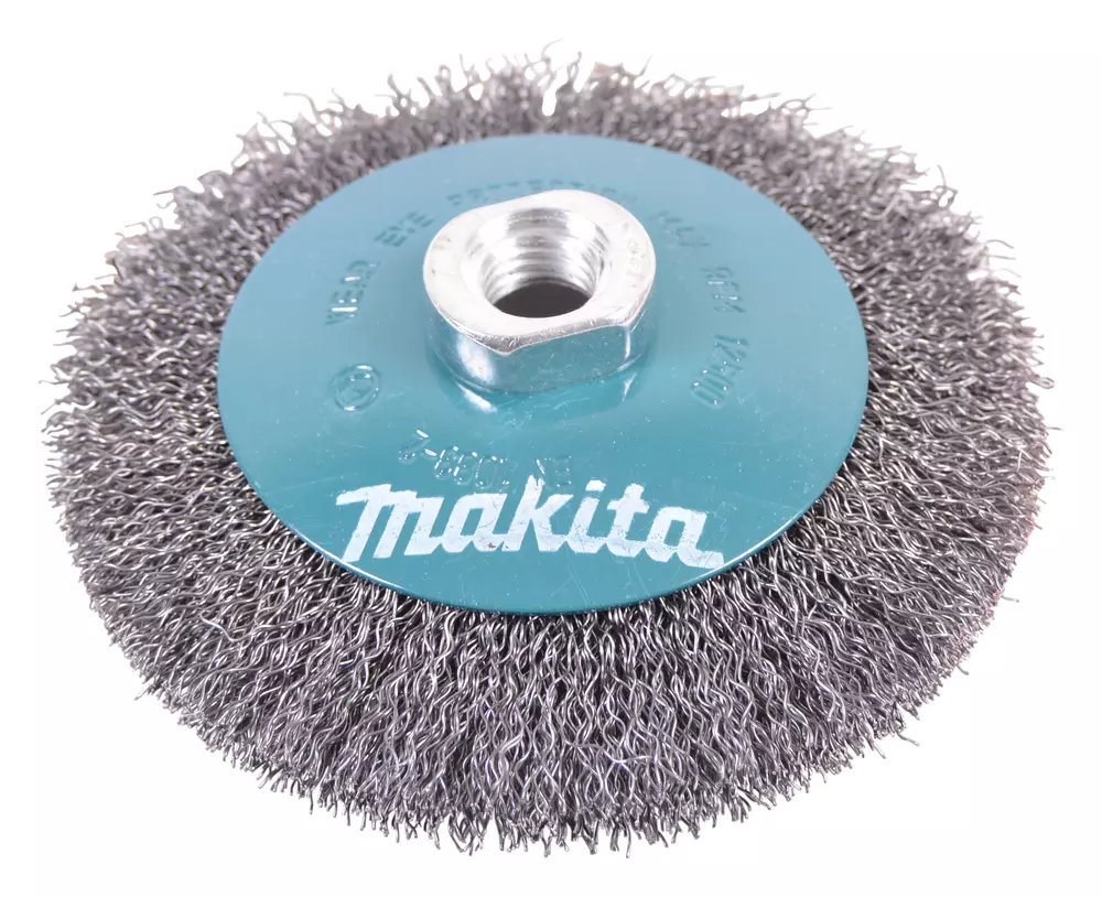 Cepillo oblicuo rizado de acero 115 mm, M14 MAKITA D-39849