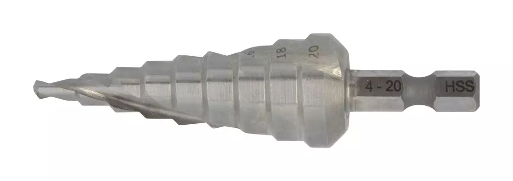 Broca escalonada espiral 4 - 20 mm MAKITA D-40157