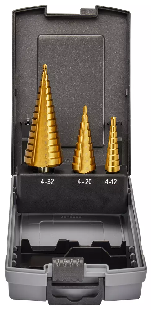 Estuche de brocas escalonadas TiN MAKITA D-46573
