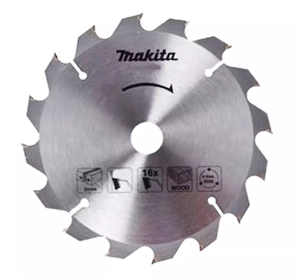 Disco sierra circular , Specialized T.C.T, 165 x 20 mm, 16 D MAKITA D-52554