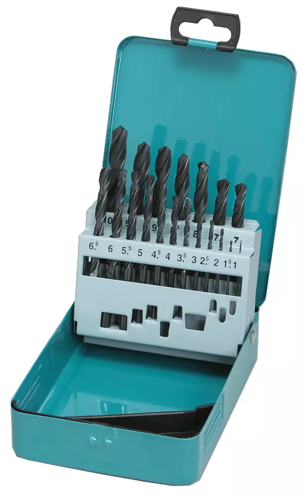 Set de brocas de metal  1 - 10 mm, HSS-R, 19 pcs MAKITA D-54081