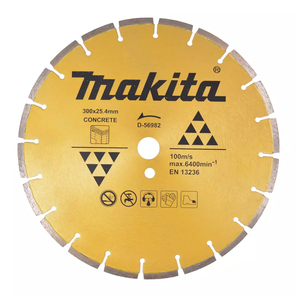 Disco de diamante 300 x 25,4 x 7,5 mm MAKITA D-56982