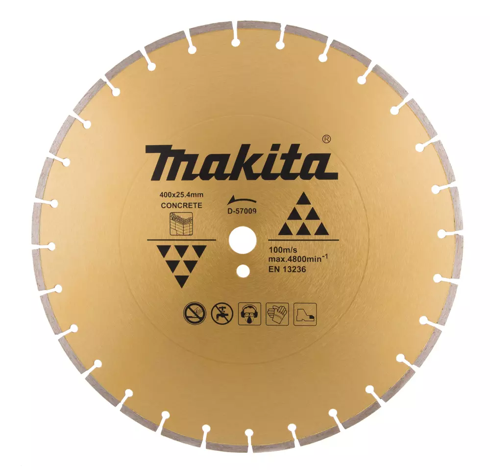 Disco de diamante 400 x 25,4 x 7,5 mm MAKITA D-57009