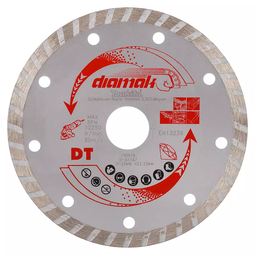 Disco de diamante Diamak 125 x 22,23 mm MAKITA D-61167