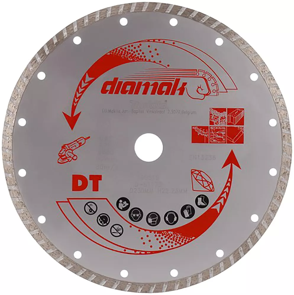 Disco de diamante Diamak 230 x 22,23 mm MAKITA D-61173