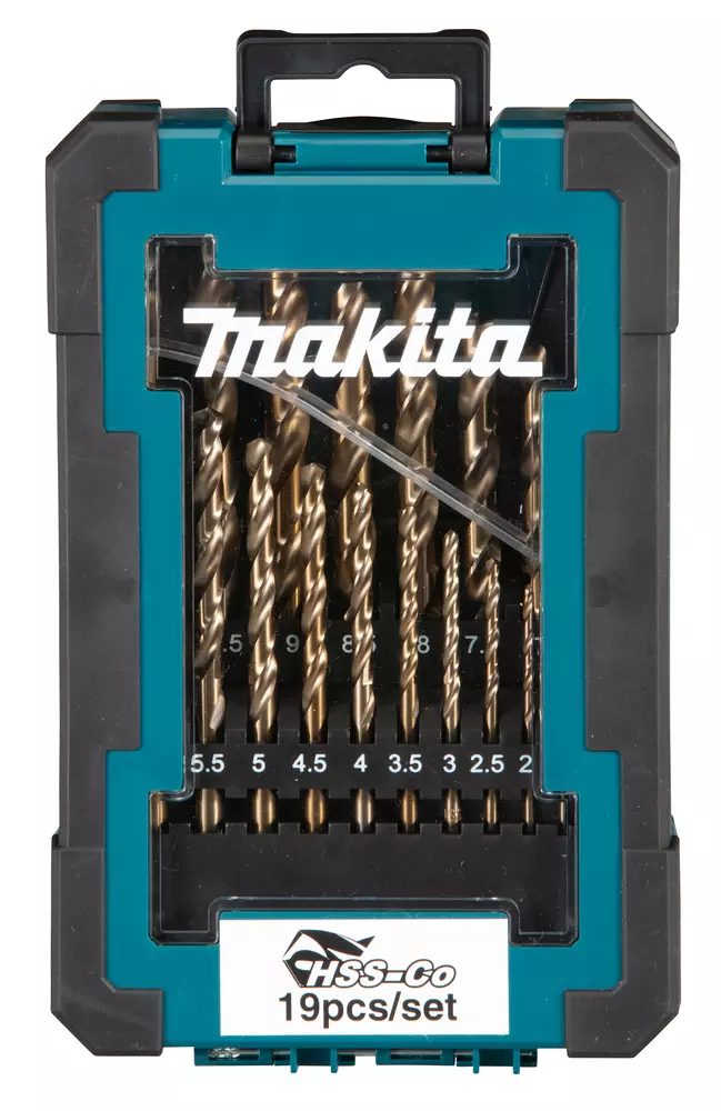 Set de brocas de metal  HSS-Co, 19 pcs MAKITA D-67561