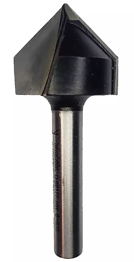 Broca de ranura en V, 2 filos, 90&ordm; 19mm MAKITA D-68236