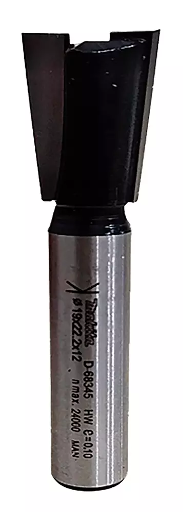 Broca de cola de milano de 2 filos, 19mm MAKITA D-68345