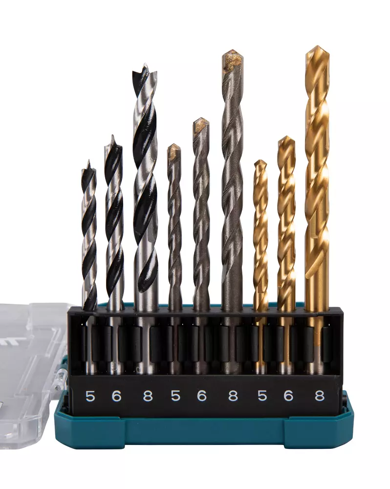 Set de brocas  9 pcs MAKITA D-71962