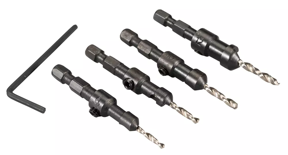Estuche de brocas avellanadoras  4 pcs MAKITA D-73455