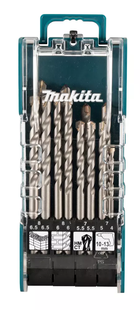 T.C.T Set de brocas , 12 pcs MAKITA D-73483