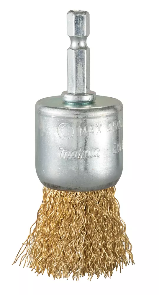 Cepillo de acabado latonado para taladro, 28 mm, 0,3 mm, 1/4" MAKITA D-73732