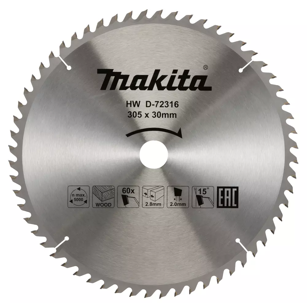 Disco sierra circular MAKITA D-74049