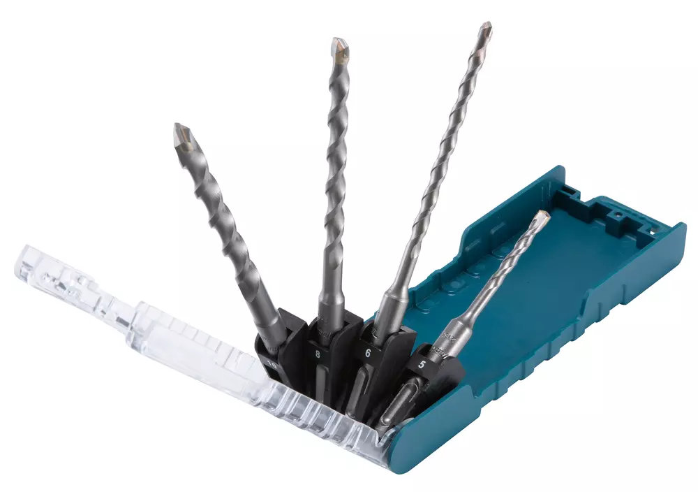 Set de brocas T.C.T, para SDS-PLUS, 4 pcs MAKITA D-74136